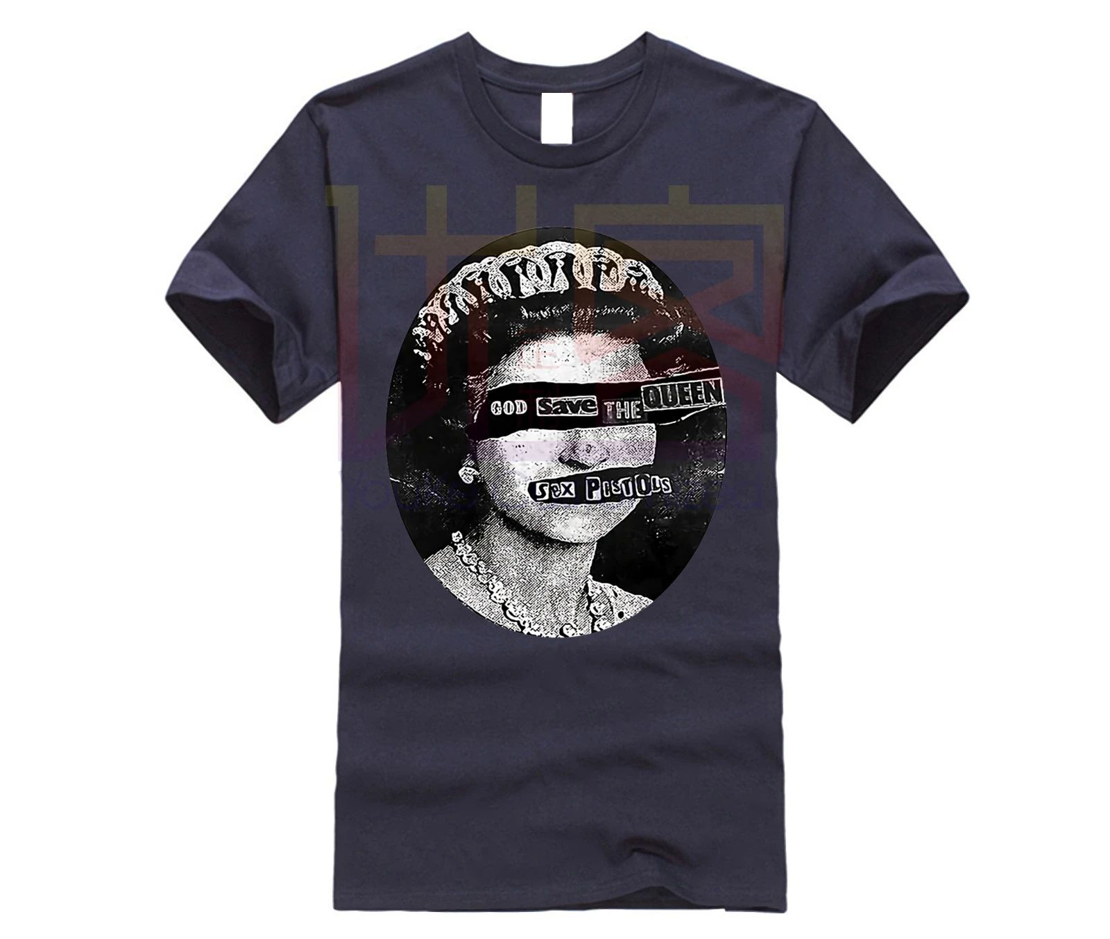 Мужская футболка-God Save The queen-в стиле панк |