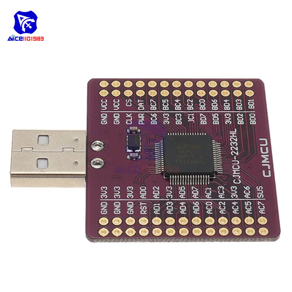 CJMCU-2232HL USB к UART FIFO SPI IEC JTAG RS232 модуль FT2232HL