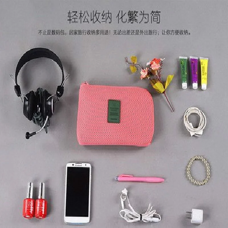 Сумка для хранения цифровых гаджетов и наушников унисекс|Кошельки монет| |