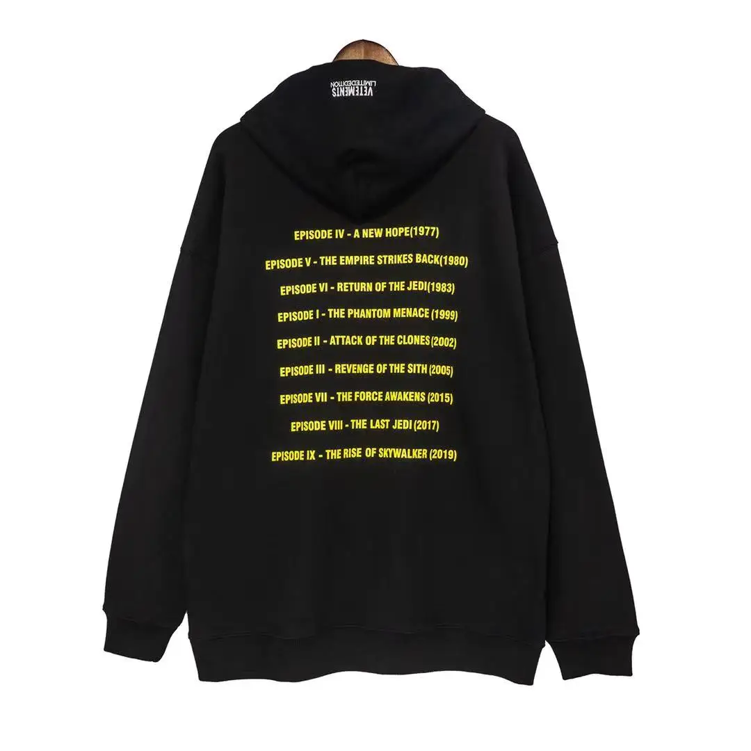 

Толстовка мужская с капюшоном, свитер с цифровой надписью, тяжелая ткань, 1:1