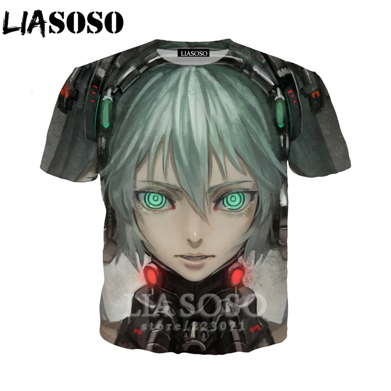 Футболка Hatsune Miku Мужская футболка LIASOSO Женская толстовка с рисунком аниме для