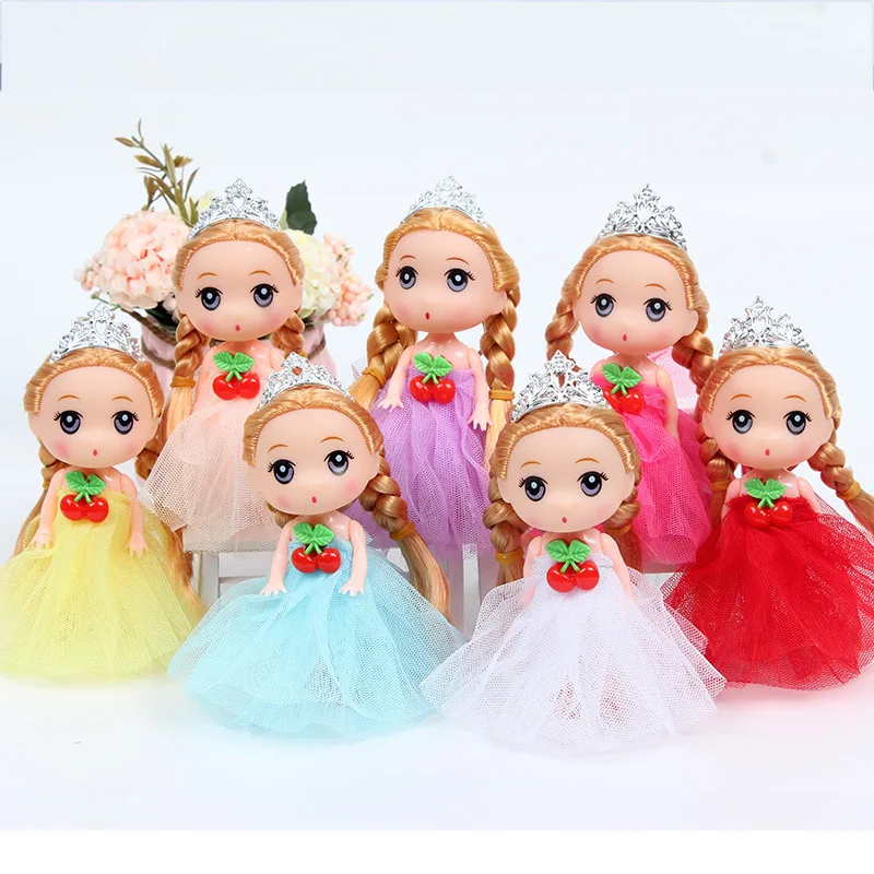 Шарнирные Мини-куклы 12 см Корона императора вишня принцесса милая для семейных