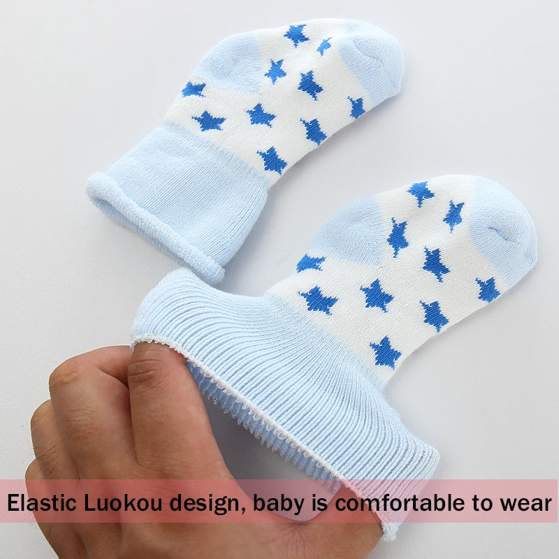 5 Pairs/lot Baby Socks Warm Cute Newborn Girl Cartoon Comfort Cotton Thicken Winter Boy Clothes | Детская одежда и обувь