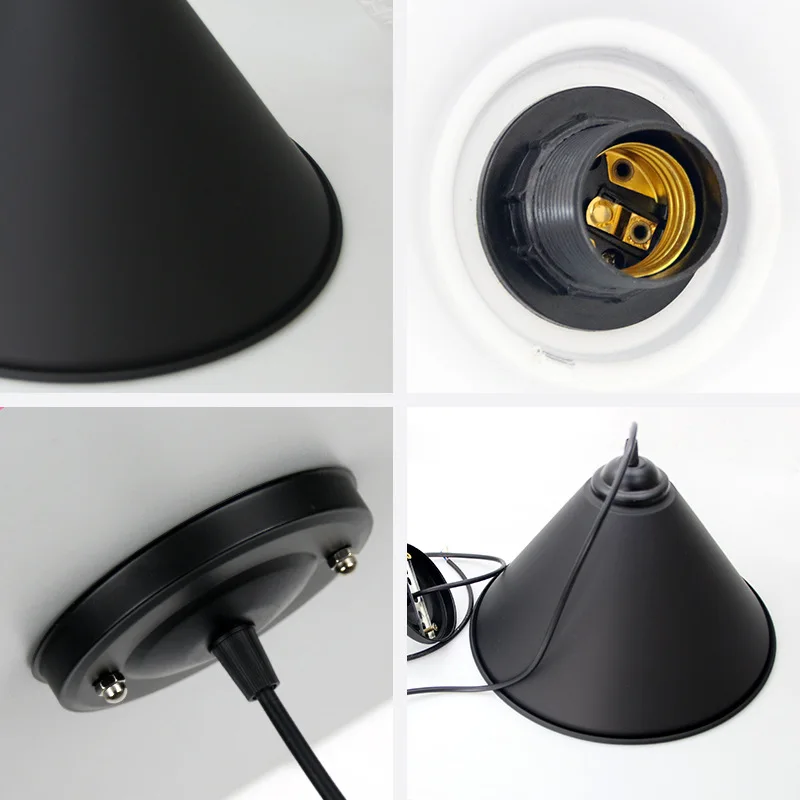 Современный металлический подвесной светильник s E27 светодиодный в