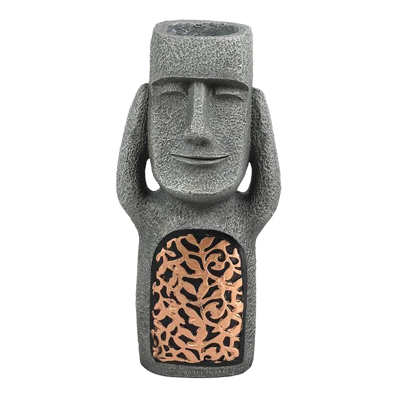 

Creative Do Not Look Do Not Listen That The Design Of Courtyard Home Resin Potted Garden Bird Feeder Flower Pots Yard
