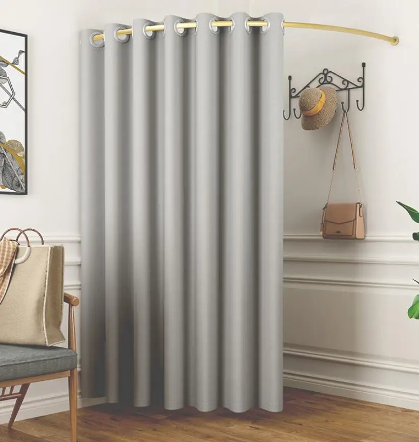 Dressing room curtain clothing store changing room door curtain simple