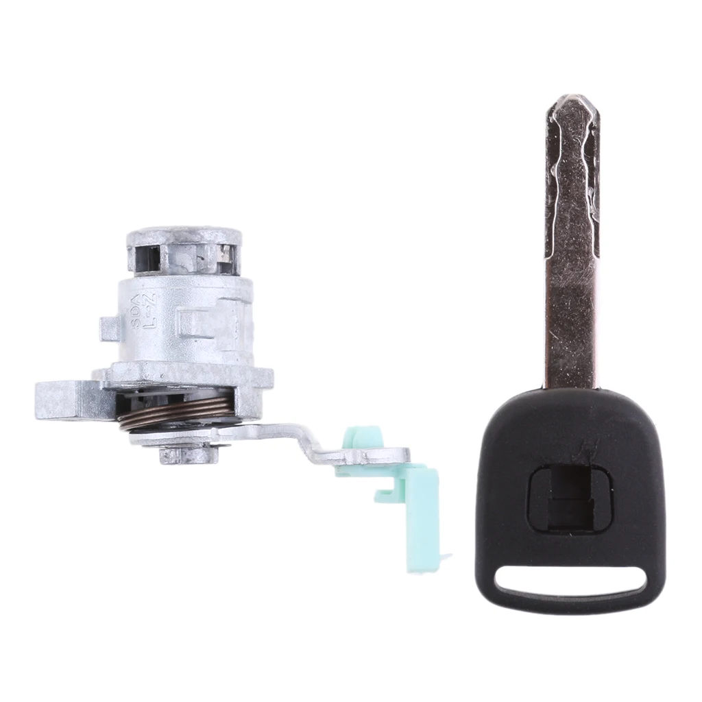 Автомобильный передний Внешний дверной замок цилиндр с ключом замена для Honda Accord