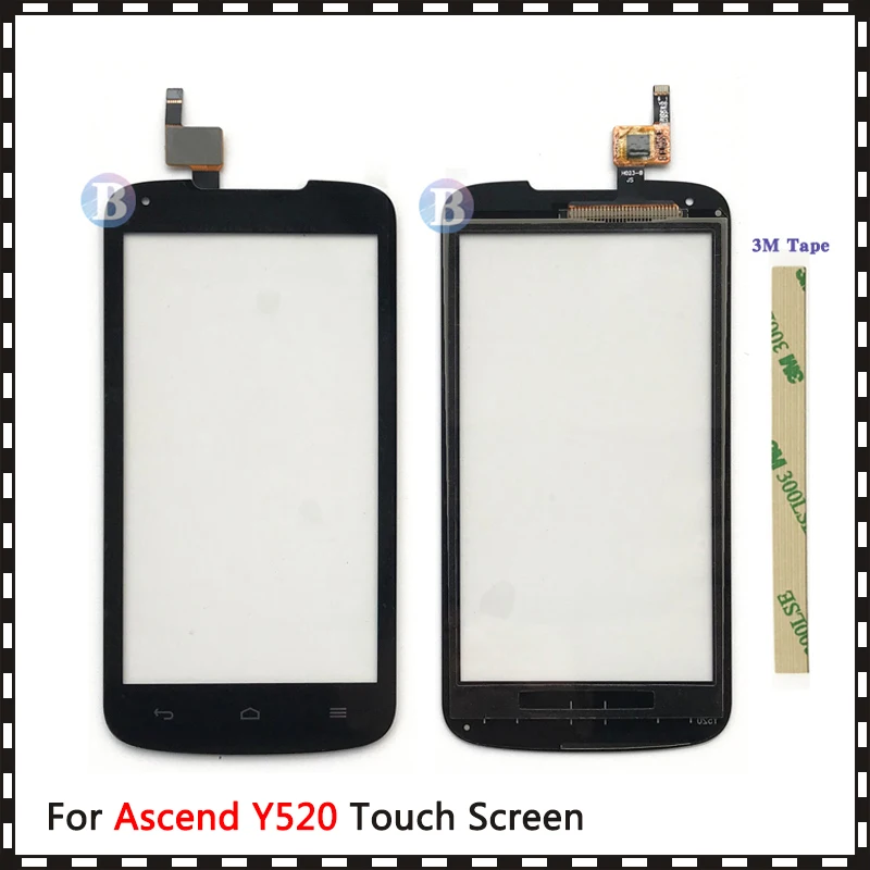 Высококачественный сенсорный экран 4 5 дюйма для Huawei Ascend Y520 дигитайзер сенсор