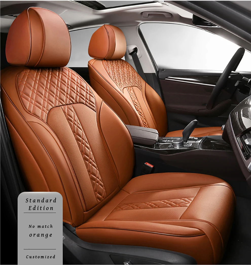 

Genuine Leather Car seat covers For seat leon mk2 ibiza ateca arona altea xl accessories