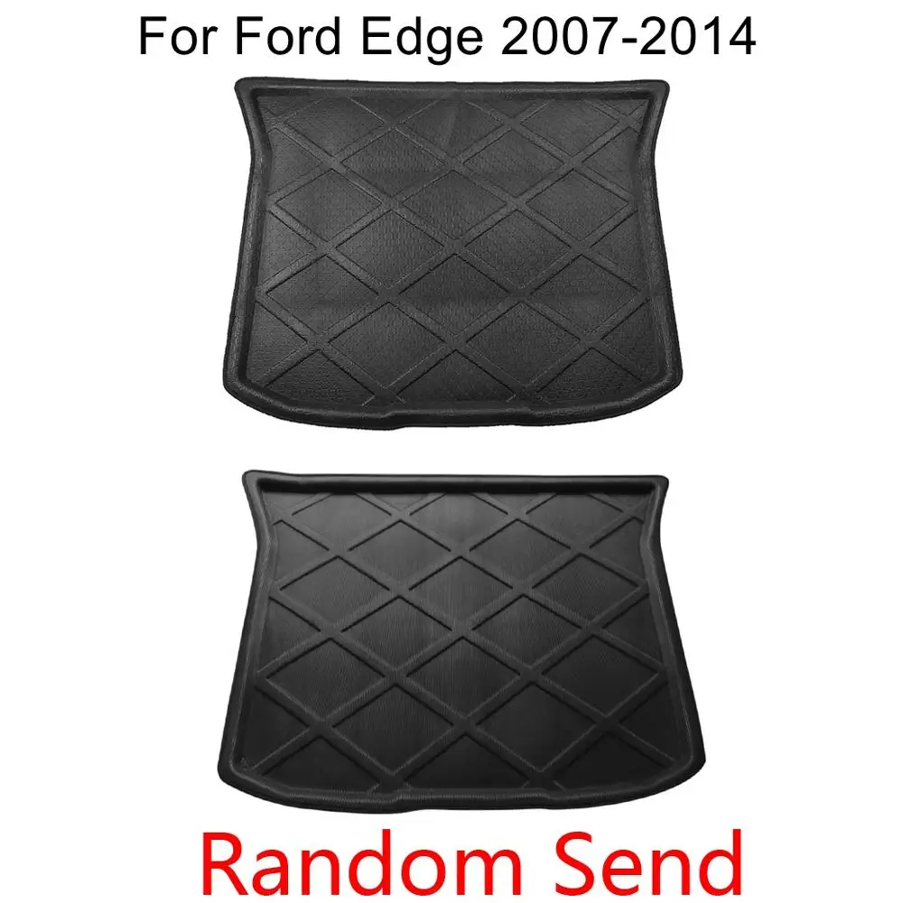 Поролоновый черный коврик для багажника Ford Edge Escape Fusion Focus Fiesta Mondeo отправка в