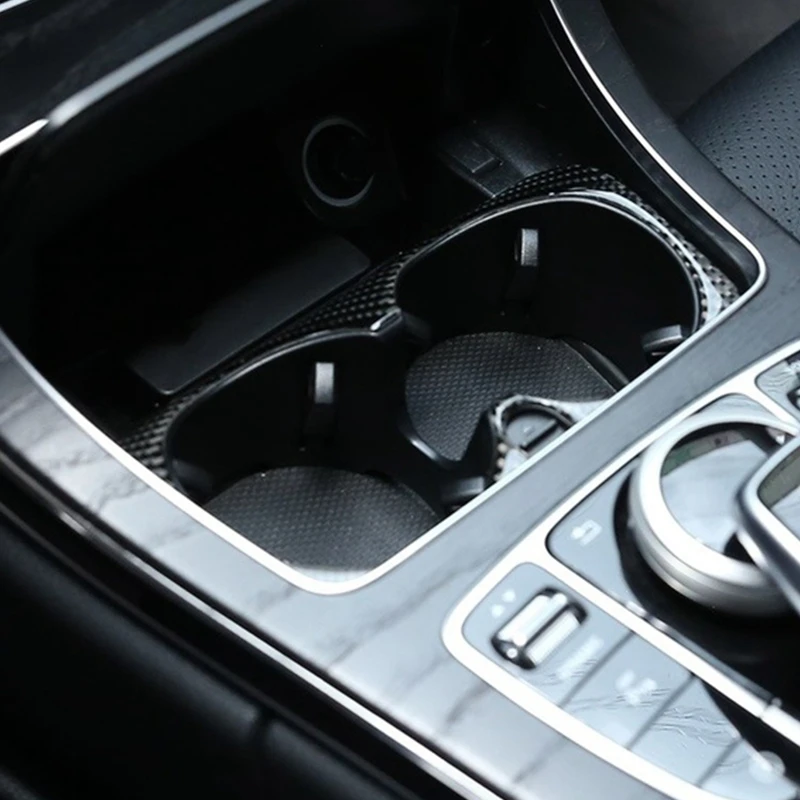 Аксессуары для Mercedes Benz W205 C Class C180 C200 C300 GLC автомобильный держатель стакана из