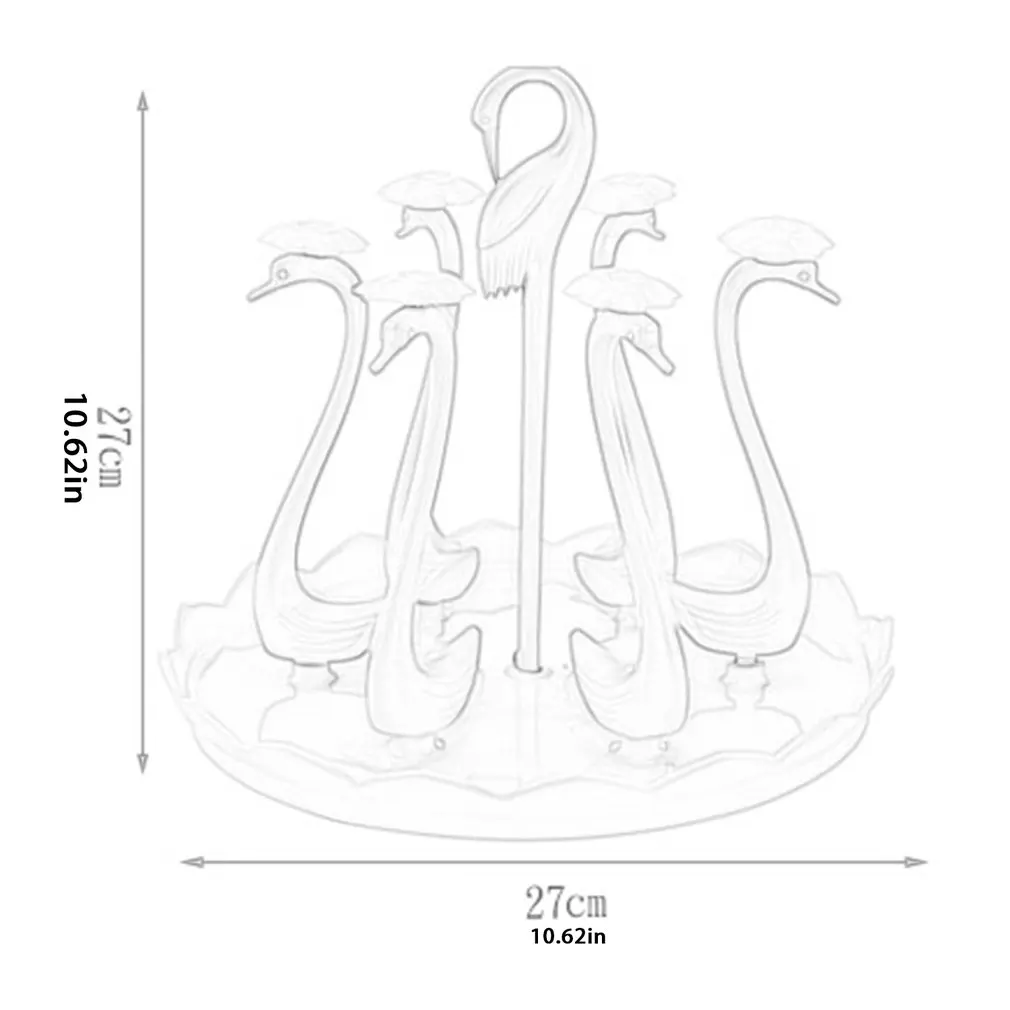 

Water Cup Rack Rotating Dish Drainer Drying Drainer Plastic Cup Holder Stand For Home Kitchen Storage Organizer