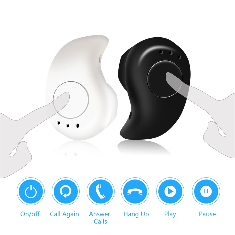 Наушники Bluetooth мини беспроводные наушники вкладыши Hands free Спортивная