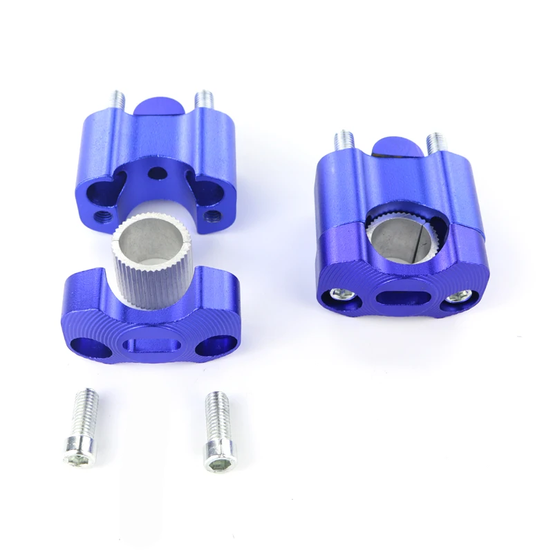 For Triumph Street Twin TIGER 955 7/8" 22mm CNC Handlebar Handle Fat Bar Mounting Risers Clamps Motorcycle | Автомобили и