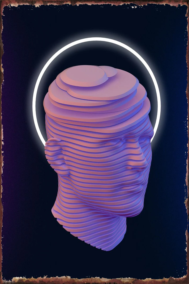 

Жестяные таблички с неоновыми умами, Настенный декор в стиле ретро, винтажная металлическая вывеска для творчества, для кафе, паба, дома, клу...