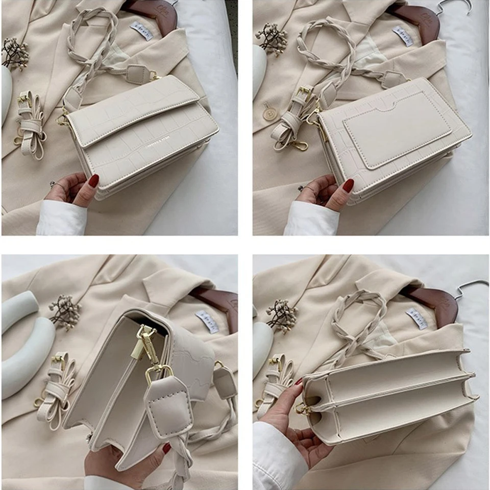 

Small Bags for Women 2021 Fashion PU Leather Bag Messenger Crossbody Bags Ladies Shoulder Bags Luxury Casual Purses and Handbags