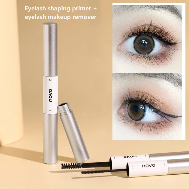 

2 In 1 Eyelash Styling Liquid Eyelash Makeup Remover Waterproof Sweat Proof No Makeup No Smudging Natural Makeup TSLM1