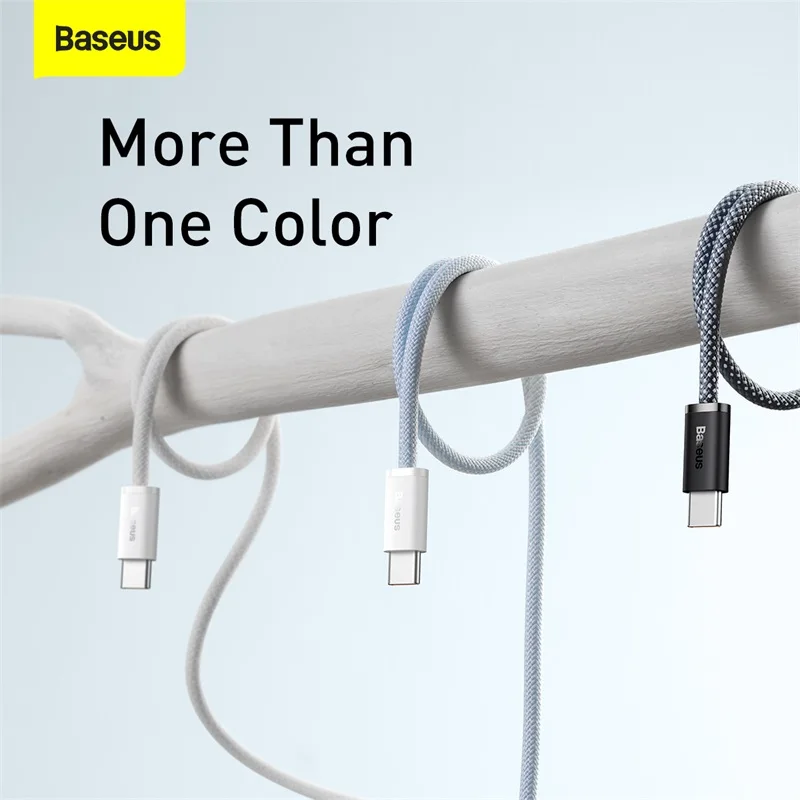 Baseus 100 Вт USB C кабель к Type для Macbook Pro ipad PD быстрое зарядное устройство Шнур Type-c Xiaomi