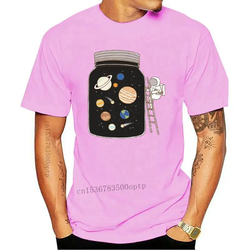 

New Women Space Cartoon Fashion Short Sleeve Cute Pint Clothes Summer Shirt T-shirts Top T Graphic Female Ladies Womens Tee T-Sh