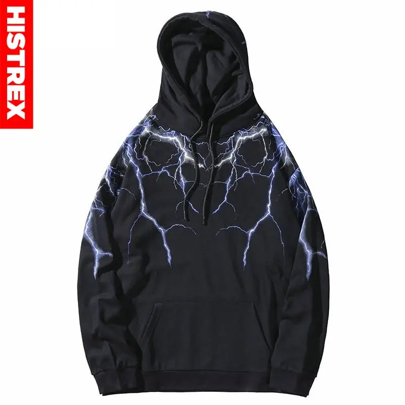 В стиле хип хоп молнии свитер с капюшоном для мужчин Харадзюку уличная одежда
