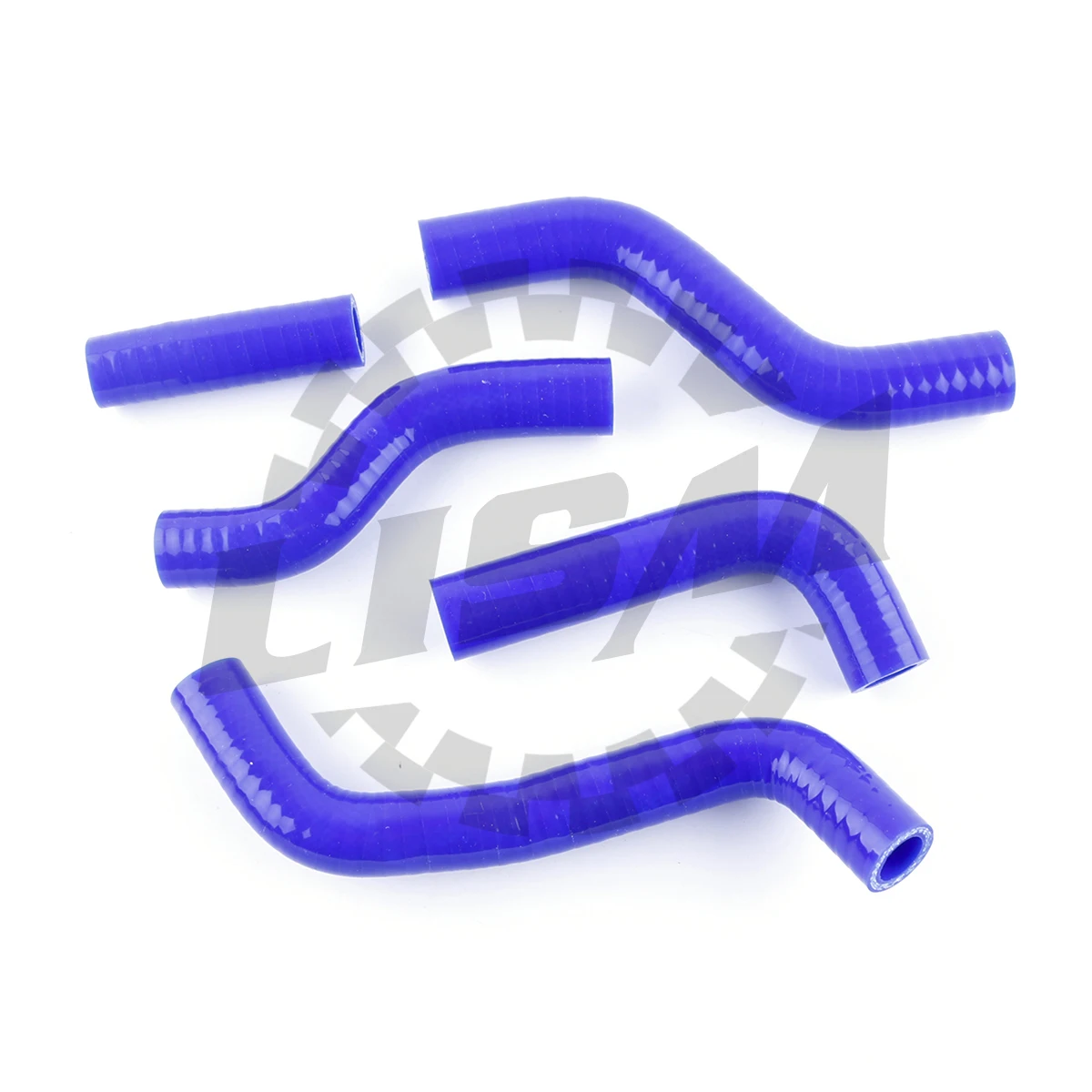 5PCS For Suzuki RMZ250 2007- 2008 2009 Motorcycle 3-ply Silicone Radiator Coolant Hose Upper and Lower