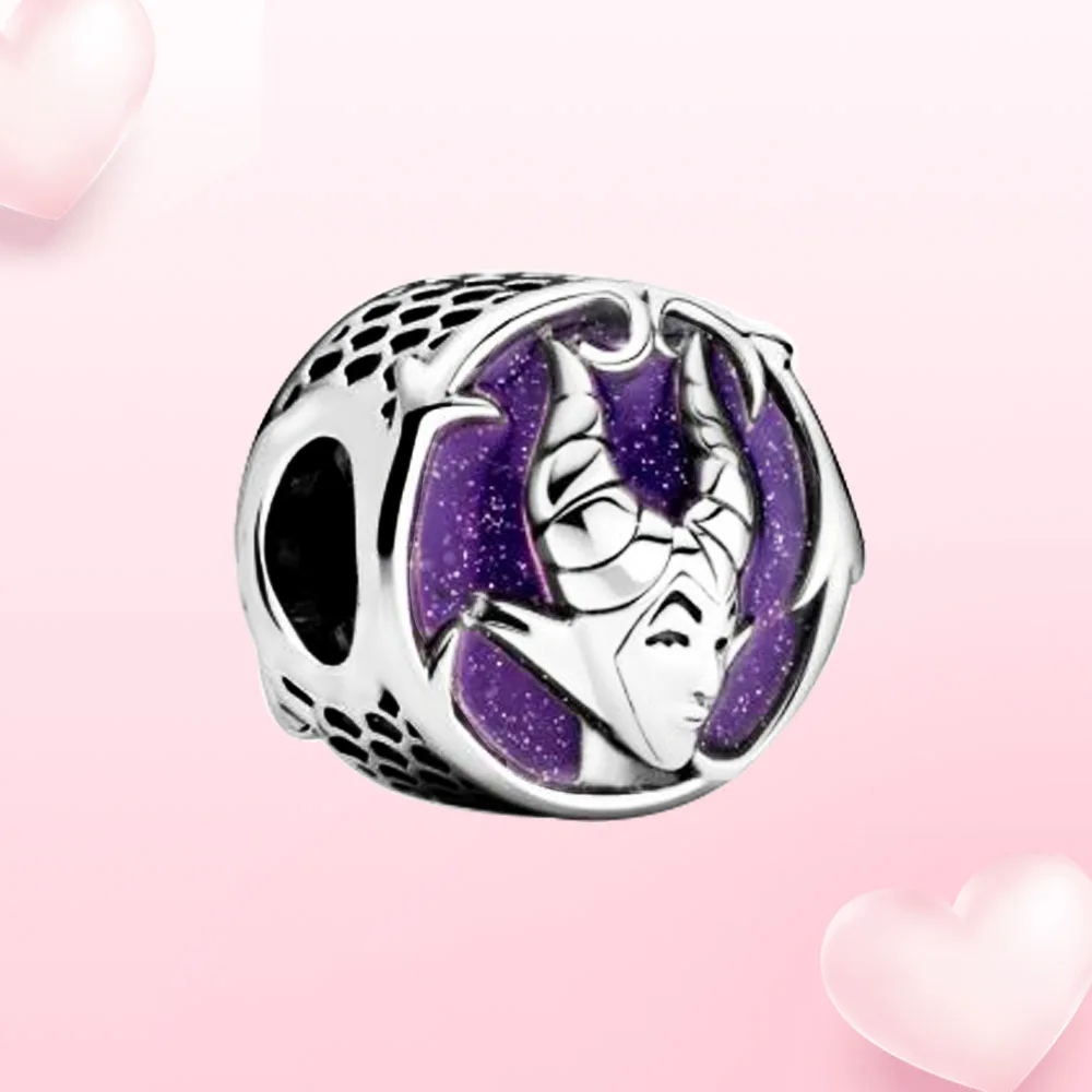 

Браслет женский из серебра 925 пробы с бусинами в виде дракона