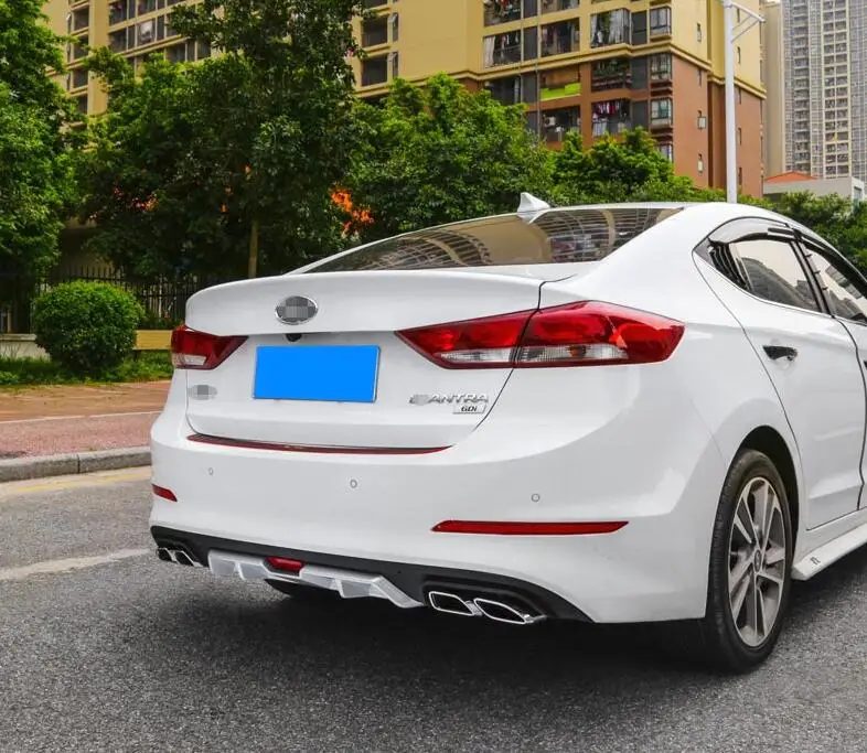 Задний спойлер для Hyundai ELANTRA 2016-2018 задний переднего бампера | Автомобили и