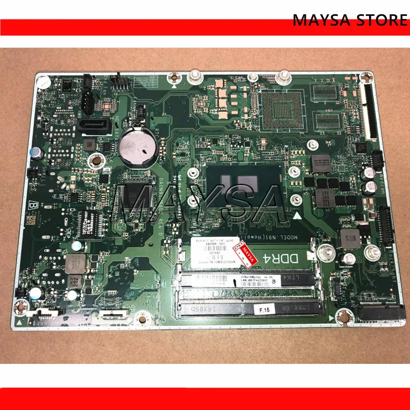 848949-001 848949-601 DA0N91MB6D0 для HP 20 22 24 серии I3-6100U материнская плата