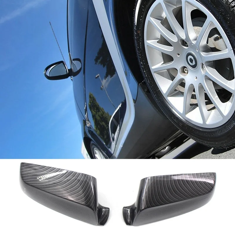

Side Wing Rearview Mirror Cover Carbon Black For BMW 5 6 7 Series E60 E61 E63 E64 F01 F10 F11 F12 F13 51167187432 51167187431