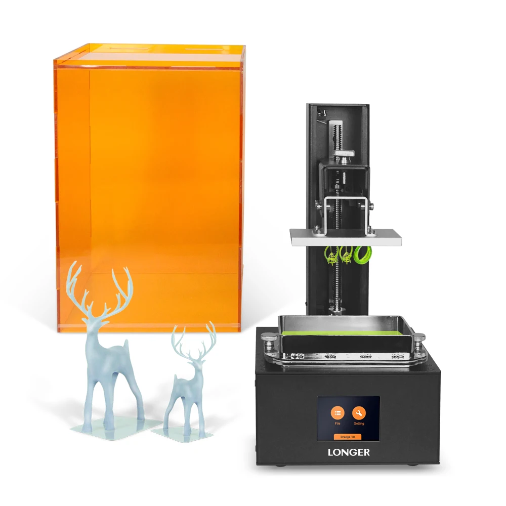 Orange10 ЖК 3d принтер УФ содержит смолы 3D печатный материал Off-Line SLA Полный полимерный