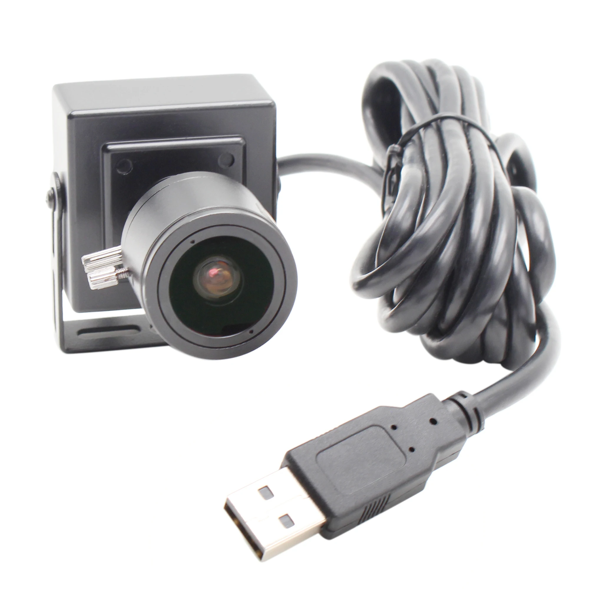 

640*480P Free driver MJPEG 60fps cmos OV7725 Mini Vga Webcams Camera with 2.8-12mm Varifocal lens for Windows/Android/Linux
