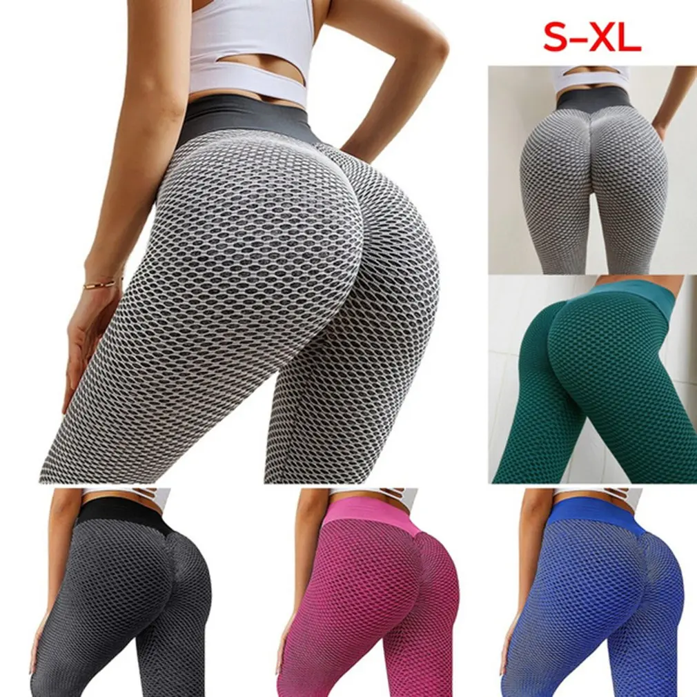 

Women Fitness Tight Leggings High Waist Seamless Push Up Mesh Sexy Legging Breathable Quick Dry Sport Gym Training Yoga Pants