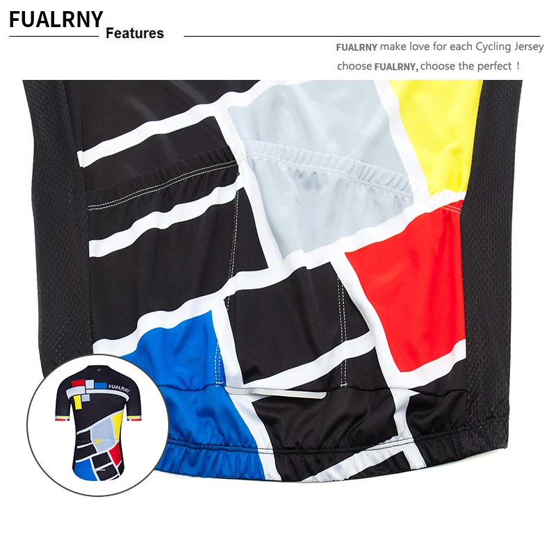

FUALRNY 100% Polyester Cycling Jerseys Pro Summer Bicycle Clothing Bike Clothes Wear Maillot Ropa Ciclismo Cycling Clothing