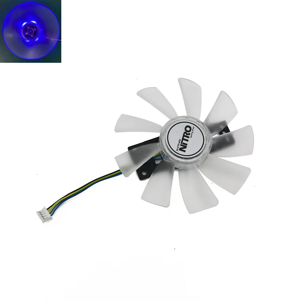 GAA8S2U DC12V 0.45A VGA вентилятор для Sapphire R9 380X 380 2G 4G 5D видеокарта охлаждающий | Компьютеры