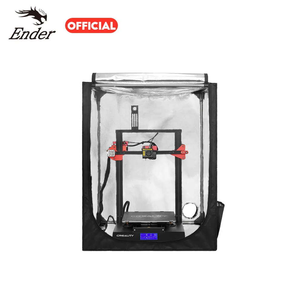 CREALITY 3D Small 3D Printer Multifunction Enclosure Good Heat Preservation Effect Cover Ender-3 Series Printer Fireproof Tent