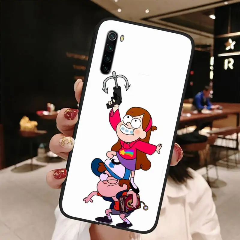 

Gravity Fall Black Phone Case Back Shell For Xiaomi Note Max Mi 3 7 8 9se Redmi 7 7a 8 8t 9 10 Pro Lite Cases Cover