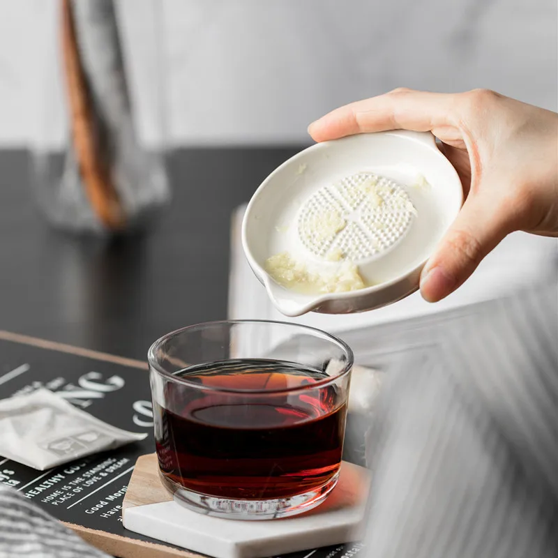 Белый простой стильный керамический прибор для выгорания портативный шлифовки