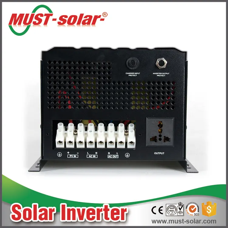 

MUST PV3000 MPK solar inverter split phase 5000w pure sine wave solar inverter