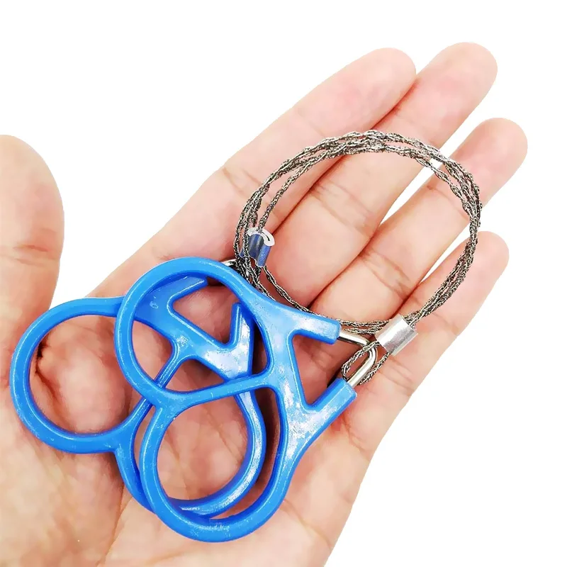 Уличная стальная проволочная пила аварийное снаряжение для выживания ручная