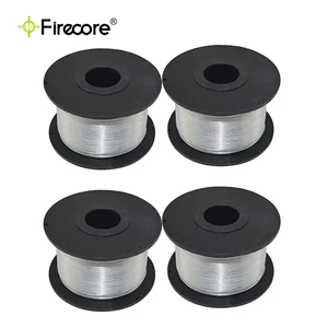 Проволока железная 0,8 мм, 110 м, 4 рулона, для завязывания арматуры