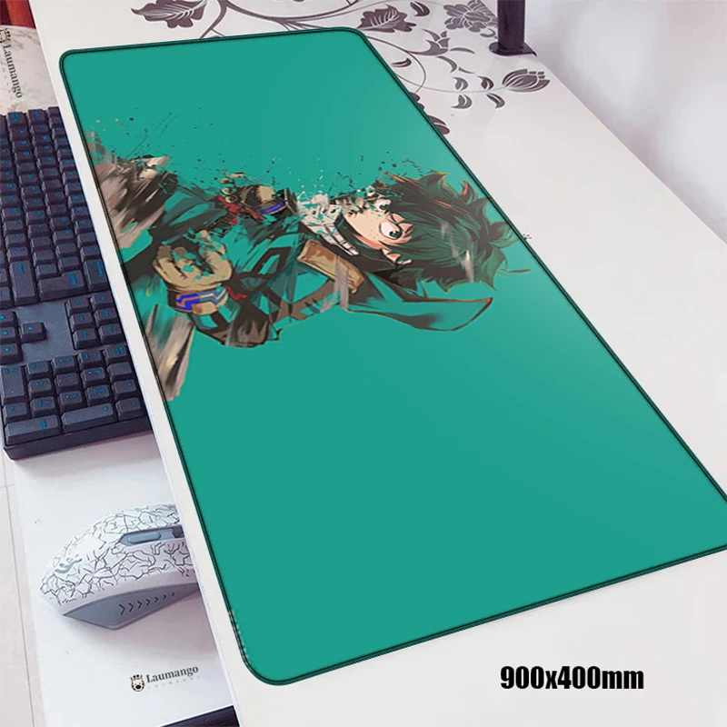 

My Hero Academia Mouse Pads Large Gaming Keyboard Pad Keyboards Accessories Computer Mat Pc Gamer Rug Mausepad Mousepad Company
