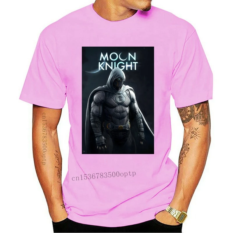

Новинка D23 Expo Moon Knight (Mcu) 2021 черная футболка M-Xxxl модная Классическая футболка