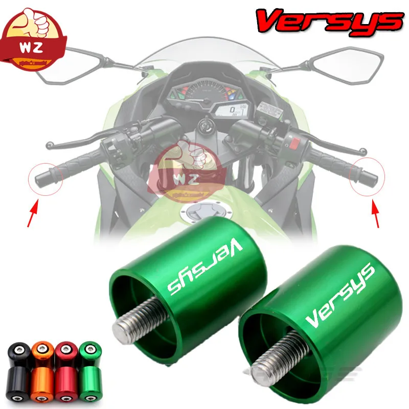 Аксессуары для motocicleta empuñaduras de manillar barra extreme tapa deslizante para KAWASAKI VERSYS 250/KLE 650/KLE