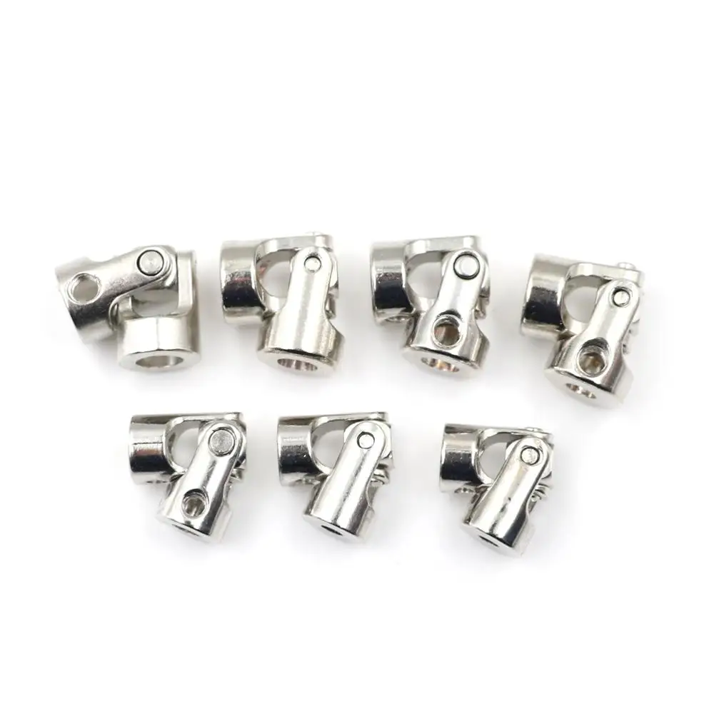 Junta de acoplamitos cardan Metal Universal para 4*3 мм/4*4 мм/5*4 мм/5*5 мм/5*6*6 мм аксессуары barcos RC|Детали и
