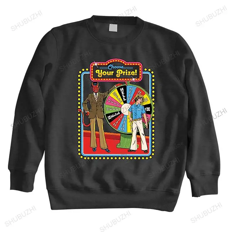 

men autumn hoody vintage sweatshirt brand clothing Let's summon demons Satan 666 Alien your prize new unisex cotton hoodie