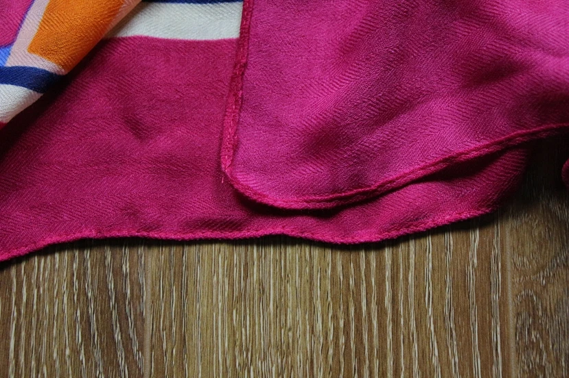 

winter Fashion printing Women's long scarf Pink color matching Keep warm Accessories Big shawl