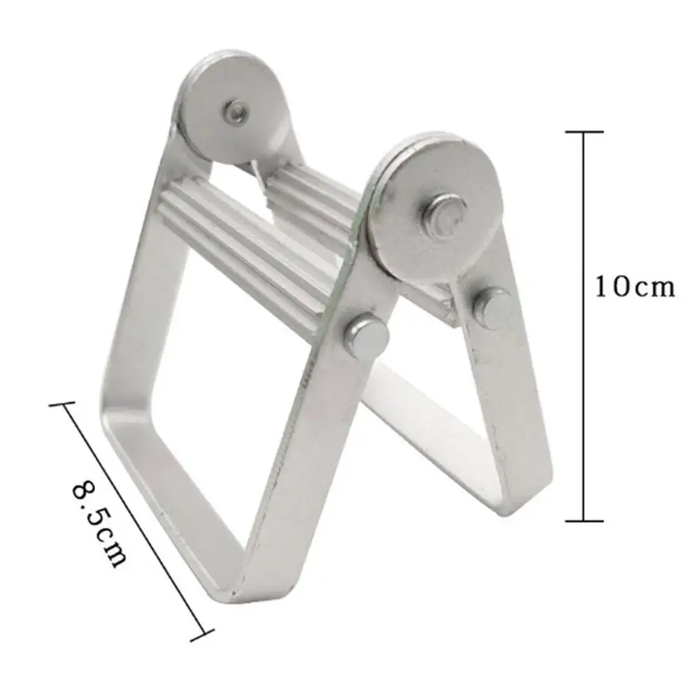 Toothpaste Squeezer Tool Dispenser Metal Paint Tube Wringer Hand Roller Bathroom Accessories | Дом и сад