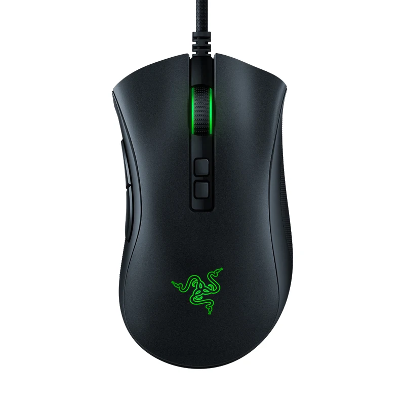 Original Razer Razer DeathAdder V2 Mouse E-Sports RGB Light Cable Computer Gaming Laptop  Mouse CF Macro Game Mice