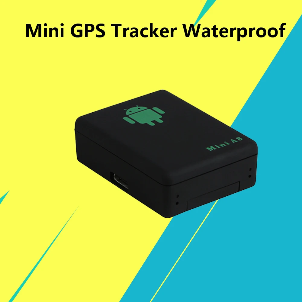 

Mini Global GPS Tracker Waterproof Real-Time GSM/ GPRS/ GPS Tracking Tool Universal For Car, Senior ,Children and Pets A8 device