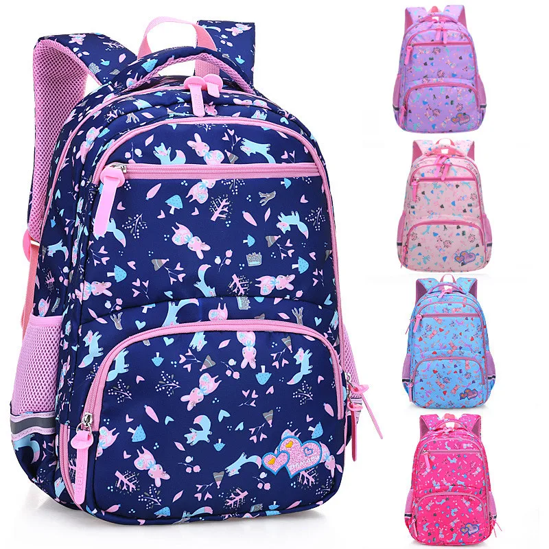 

Large Capacity Girl Fashion Large Capacity Waterproof And Load-reducing Cartoon Kids Backpack Cartoon Printing Backpacks#g30
